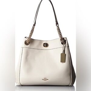 Coach Edie Turnlock NEW tag removed